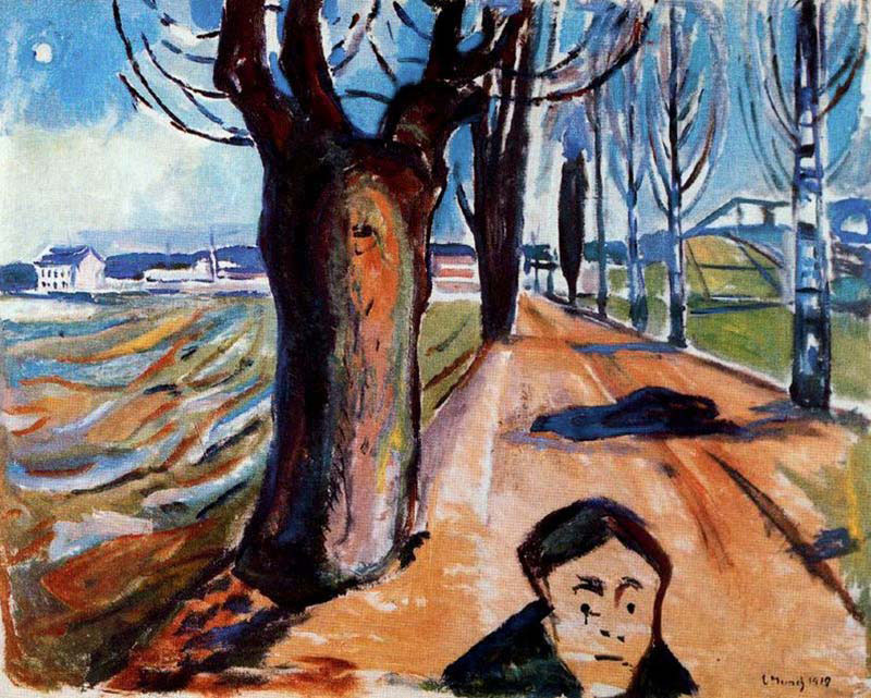 the murderer in the lane